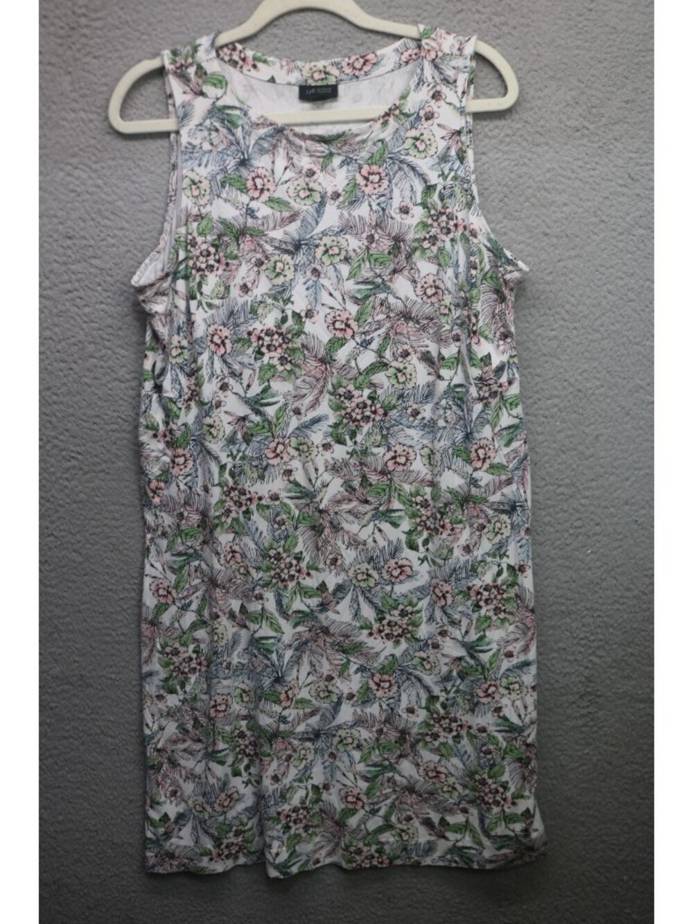 J.Jill Wearever Sleeveless Floral Midi Dress-Size PL-Cottagecore-Romantic